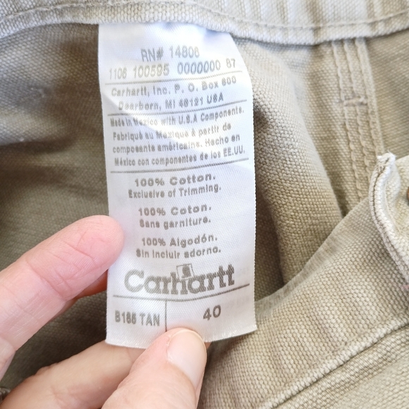 Carhartt Y2K Carpenter Shorts size 40 - Picture 8 of 8